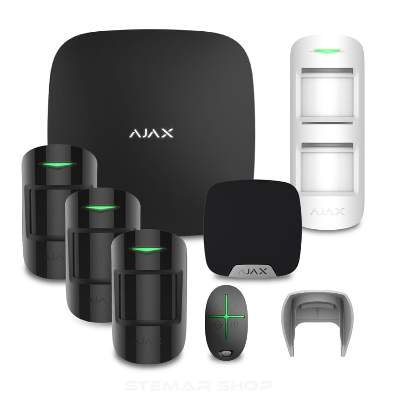 Ajax-Hub-4G-Townhouse-Kit-Black-SS